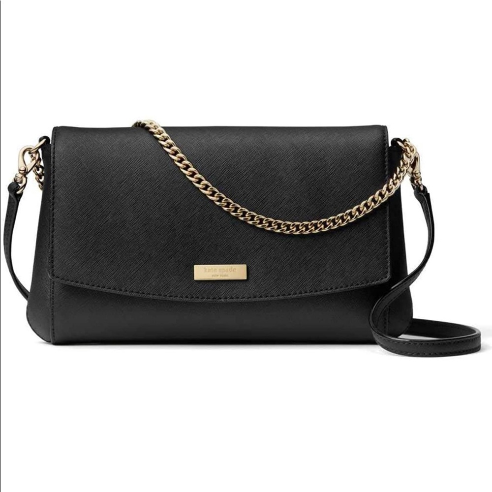 Kate Spade Laurel Way Greer Convertible Crossbody Purse in Black - Picture 7 of 12